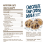 Chocolate Chip Cookie Dough Protein Bites
