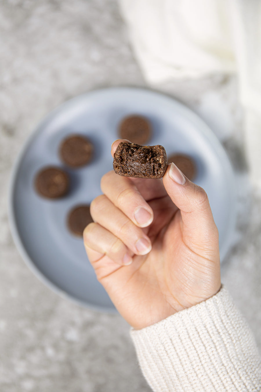 Double Dark Chocolate Cookie Bites