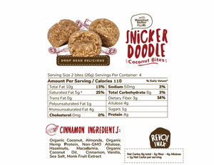 Snickerdoodle Cookie Bites